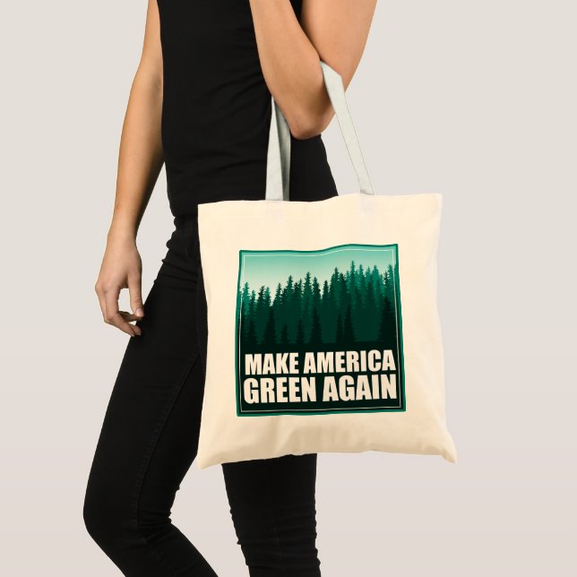 Make America Green Again Tote Bag (Front (Product))