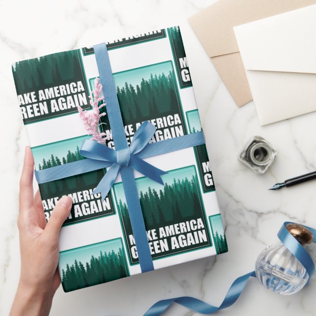 Make America Green Again Wrapping Paper (Gifting)