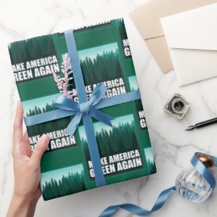 Make America Green Again Wrapping Paper