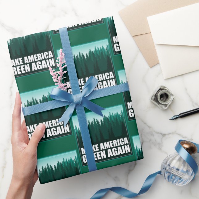 Make America Green Again Wrapping Paper (Gifting)