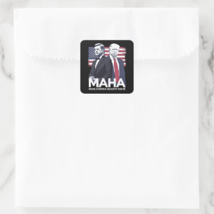 Make America Healthy Again Square Sticker