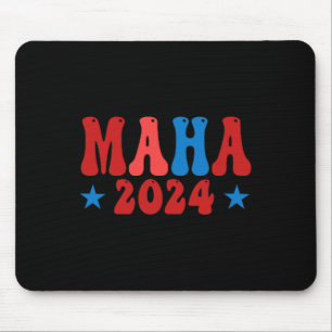 Make America Healthy Maha Pro-trump 2024 Conservat Mouse Pad