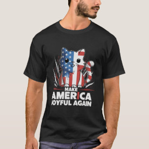 Make America Joyful Again Harris Walz Joyful Warri T-Shirt