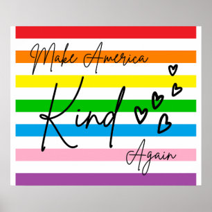 Make America Kind Again Poster