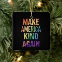 Make America Kind Again Rainbow LGBTQ Gay