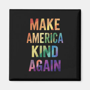 Make America Kind Again Rainbow LGBTQ Gay  Magnet