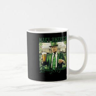 Make America Lucky Again Trump St Patricks Day Sha Coffee Mug