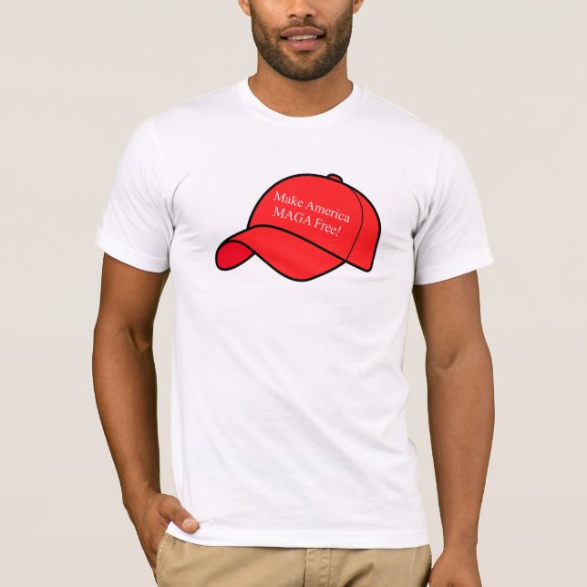 Make America MAGA Free T-shirt (Front)