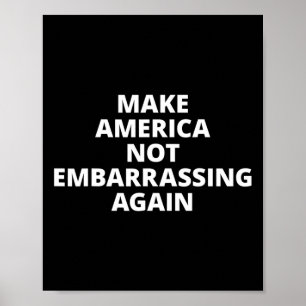 Make America Not Emrring Again Anti-trump Poster