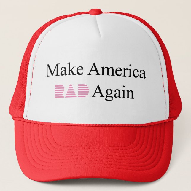 Make America Rad Again Trucker Hat (Front)
