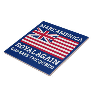Make America Royal Again Ceramic Tile