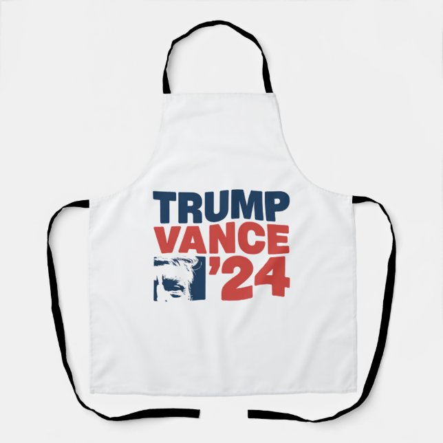 Make America Safe Again Trump Vance 2024 MAGA  Apron (Front)