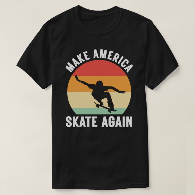Make America skate again Classic T-Shirt (Design Front)