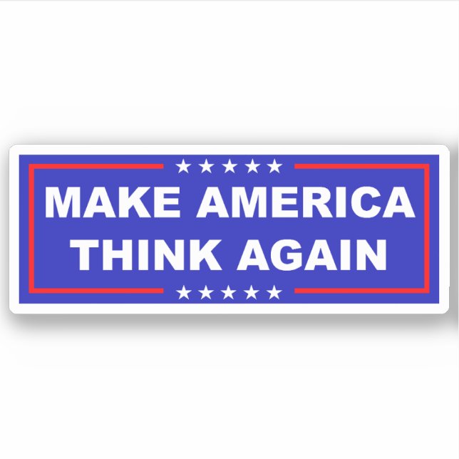 Make America Think Again (Front)