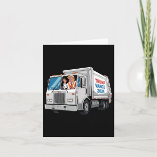 Make American Garbage Great Again Trump 2024 Garba Card