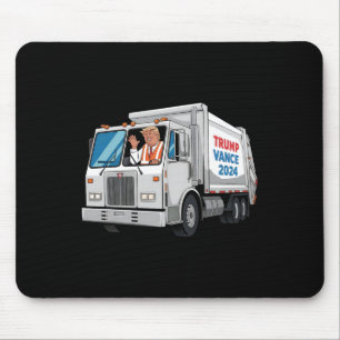 Make American Garbage Great Again Trump 2024 Garba Mouse Pad
