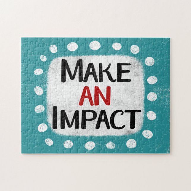 Make An Impact Jigsaw Puzzle (Horizontal)
