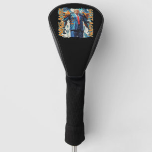 Make Anime Great Again - Mecha Trump Golf Head Cover