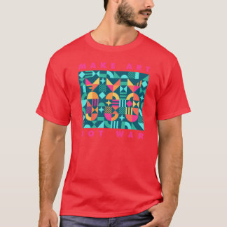 Make art not war boy T-Shirt