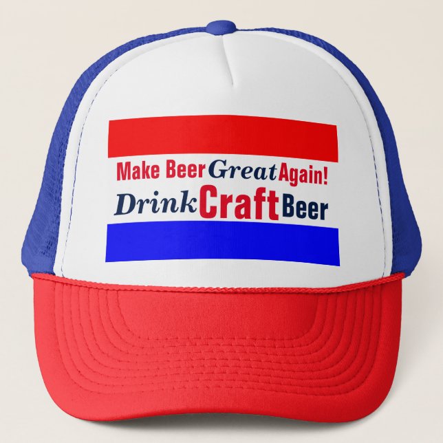 Make Beer Great Again-2 Trucker Hat (Front)