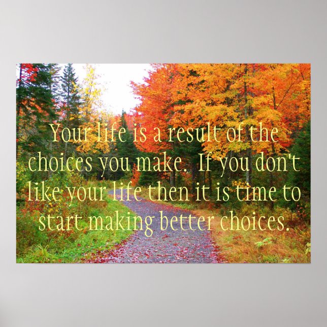 Make Better Choices Poster (Front)