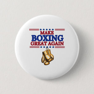 Make Boxing Great Again 6 Cm Round Badge