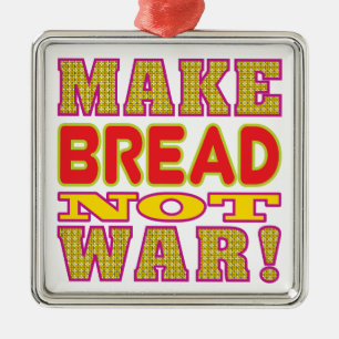 Make Bread Metal Ornament