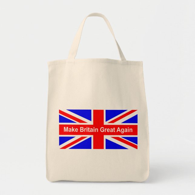 Make Britain great again buy British Tote Bag (Front)