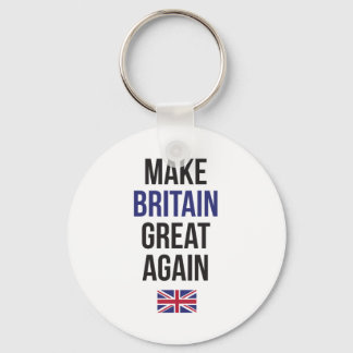 Make Britain Great Again UK First Flag Brexit Key Ring