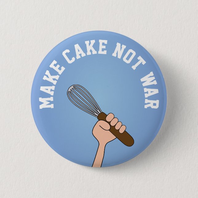 Make Cake 6 Cm Round Badge (Front)