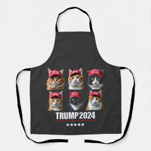 Make Cats Safe Again Maga Trump Election Apron