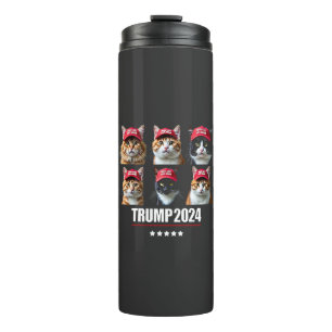 Make Cats Safe Again Maga Trump Election Thermal Tumbler