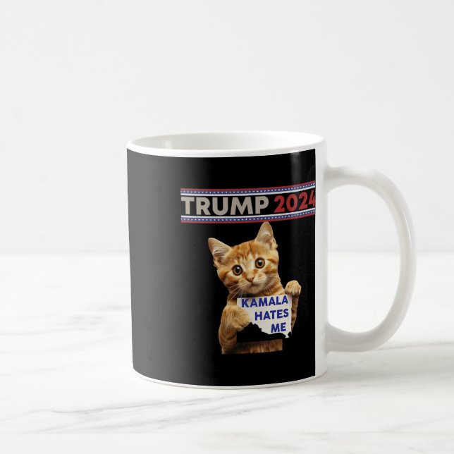 Make Cats Safe Again Trump Cats For Trump  Coffee Mug (Right)