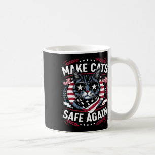 Make Cats Safe Again Trump Cats For Trump Coffee Mug