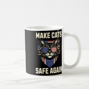 Make Cats Safe Again Trump Cats For Trump  Coffee Mug