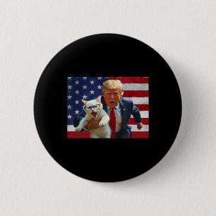 Make Cats Safe Again Trump Cats For Trump Won Trum 6 Cm Round Badge