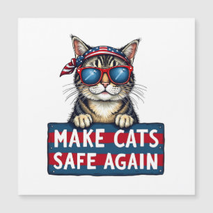 Make Cats Safe Again Trump Election Vote  