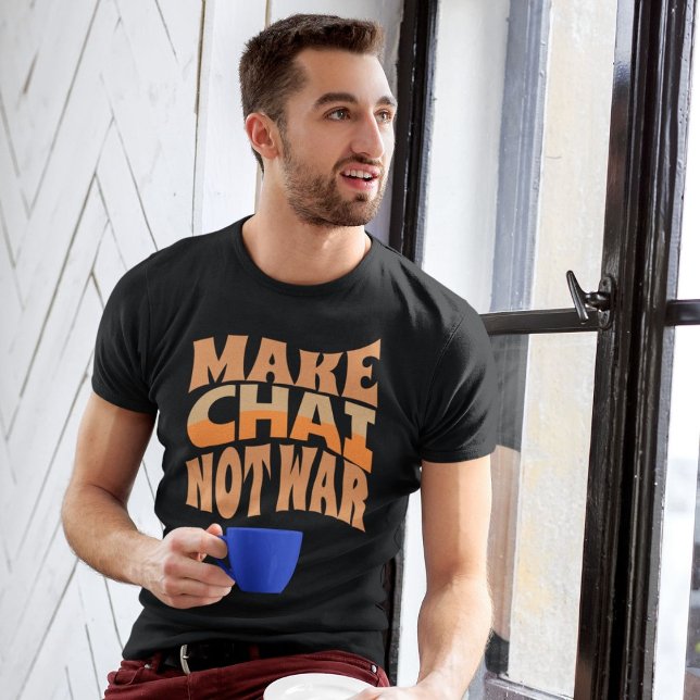 Make Chai Not War | Funny Persian Gift T-Shirt (Make Chai Not War | Funny Persian Gift T-Shirt)