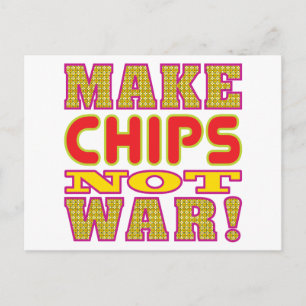 Make Chips Postcard