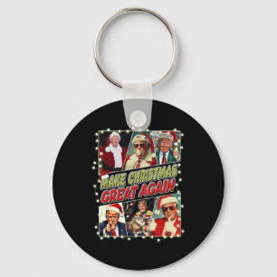 Make Christmas Great Again Donald Trump Mega Key Ring