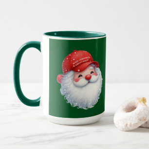 Make Christmas Great Again Maga GOP Santa Mug