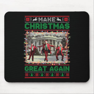 Make Christmas Great Again Santa Funny Trump Xmas  Mouse Pad