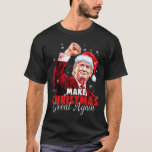 Make Christmas Great Again Santa Funny Trump Xmas  T-Shirt<br><div class="desc">Make Christmas Great Again Santa Funny Trump Xmas Pyjamas</div>