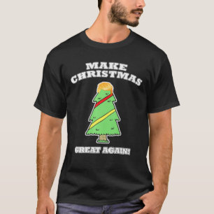 Make Christmas Great Again Tree With Decorations T T-Shirt