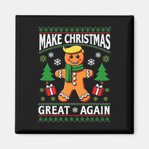 Make Christmas Great Again Trump Claus Ugly Christ Magnet