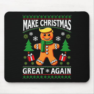 Make Christmas Great Again Trump Claus Ugly Christ Mouse Pad