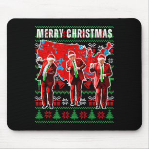 Make Christmas Great Again Trump Pajamas Ugly Prem Mouse Pad
