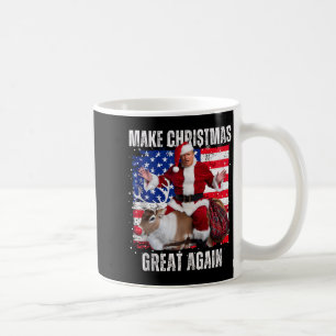 Make Christmas Great Again Trump Pajamas Ugly Tank Coffee Mug