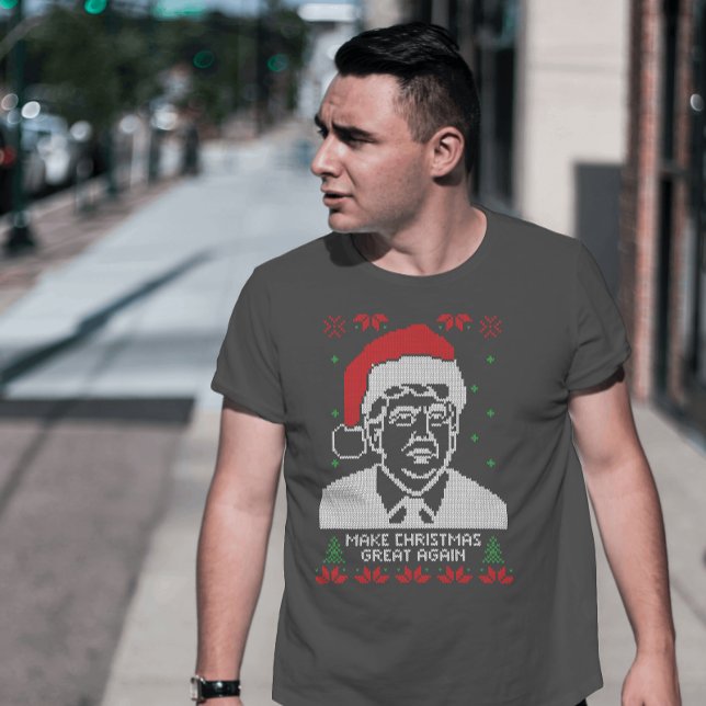 Make Christmas Great Again Trump T-Shirt (Creator Uploaded)