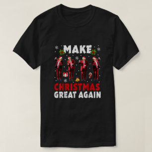 Make Christmas Great Again Xmas Funny Trump Pajama T-Shirt